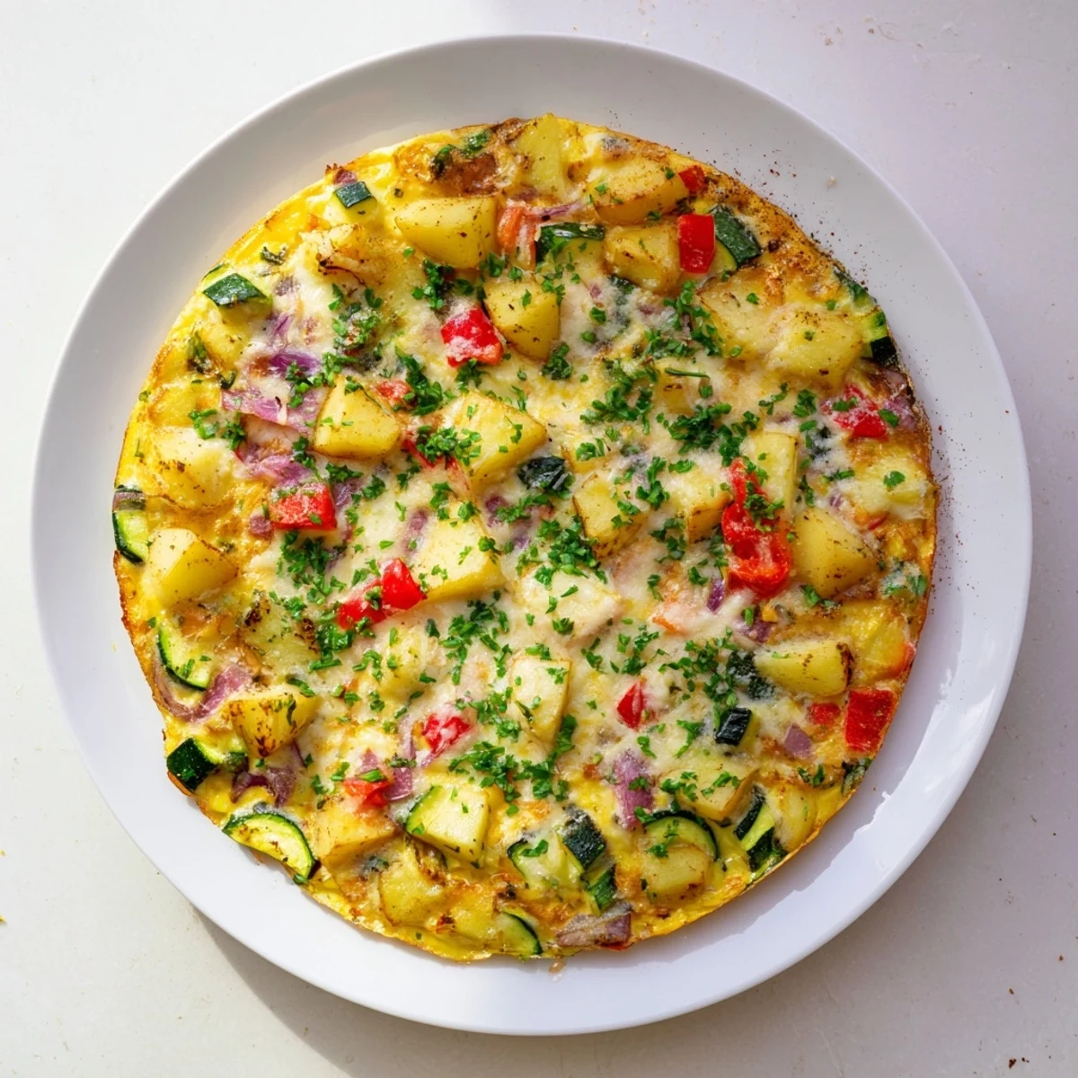 Kartoffel Gemüse Frittata