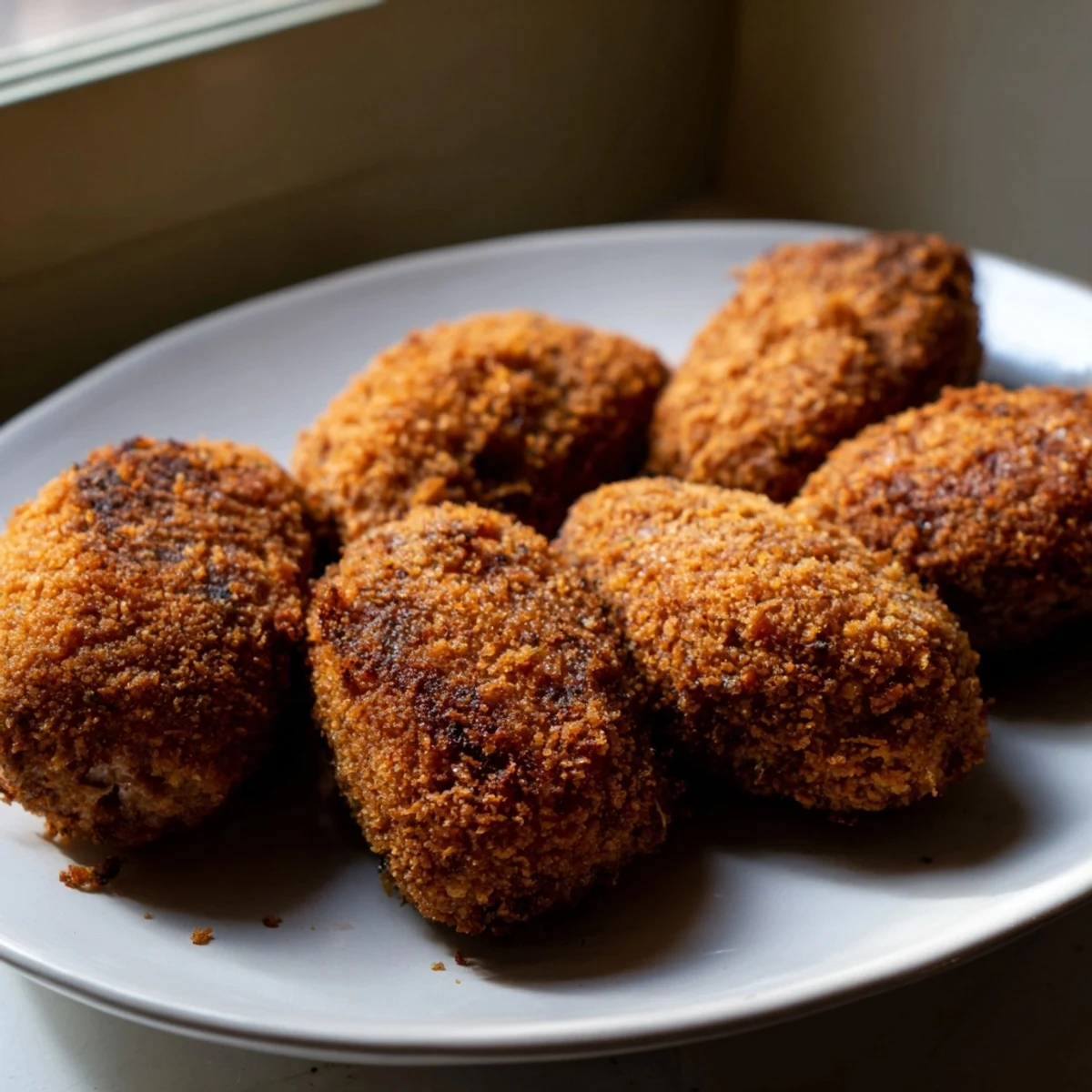 Frikadellen mit Zwiebeln