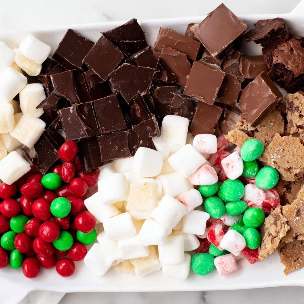 Cozy Mitten Dessert Board