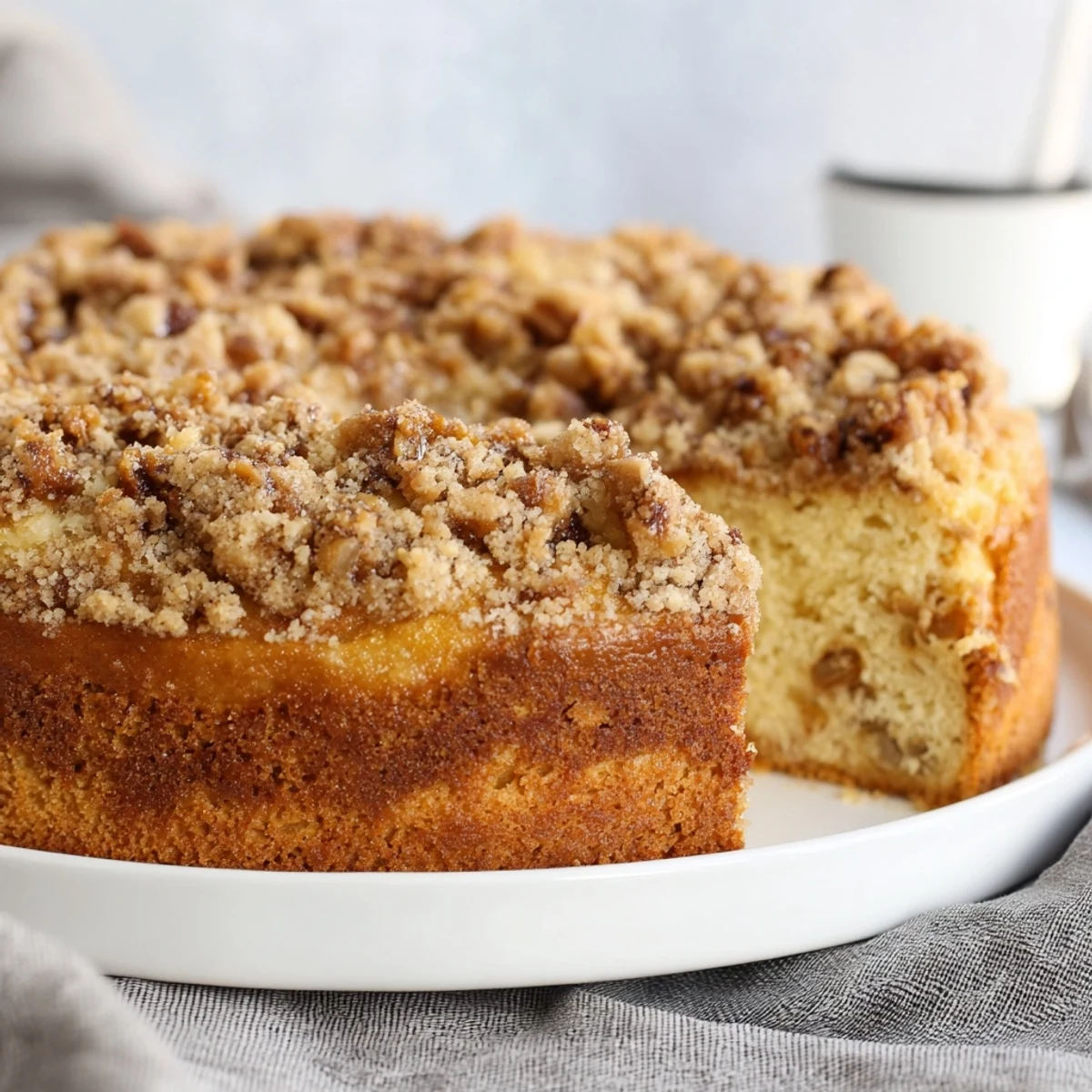 Deutscher Streuselkuchen klassisch