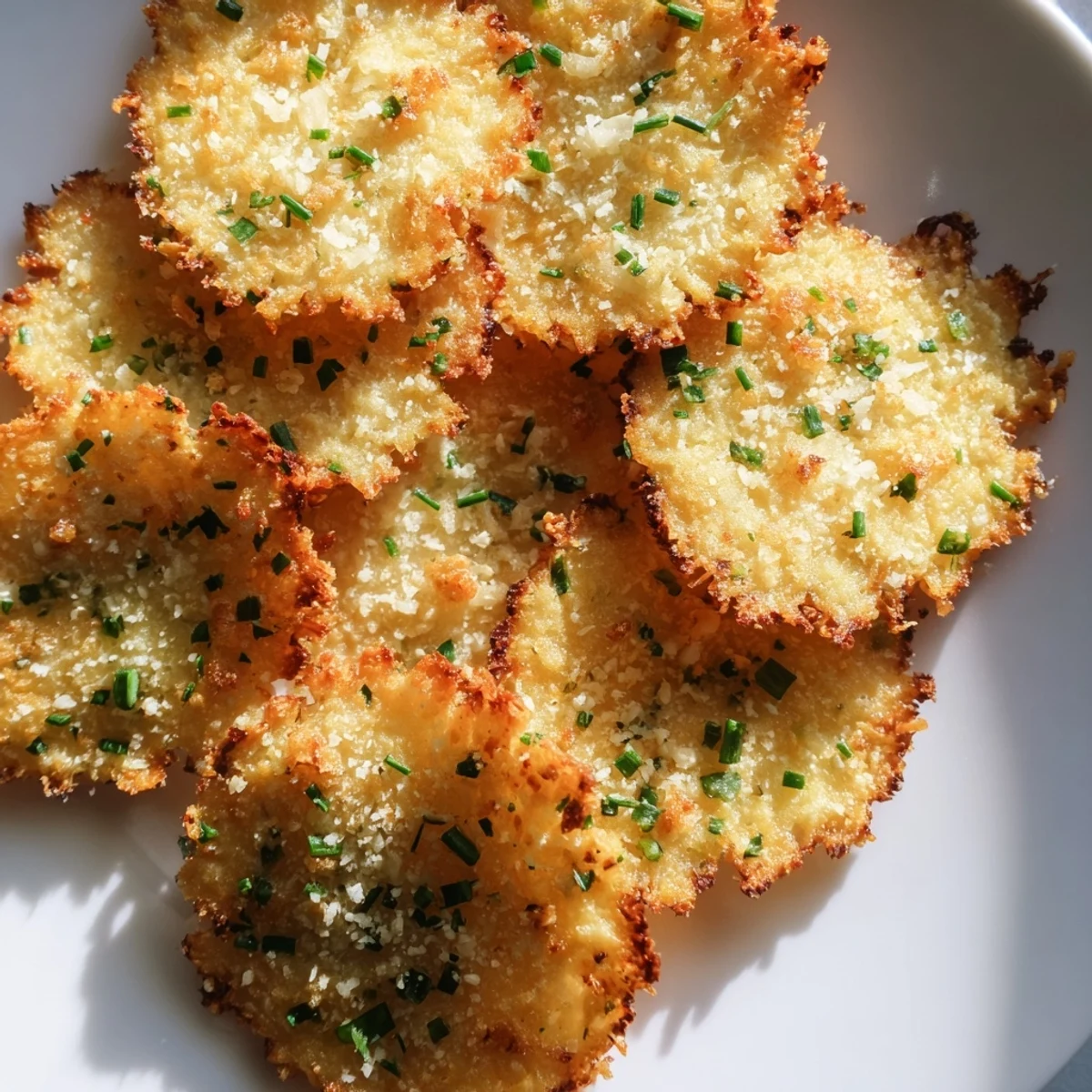 Knusprige Cottage Cheese Chips