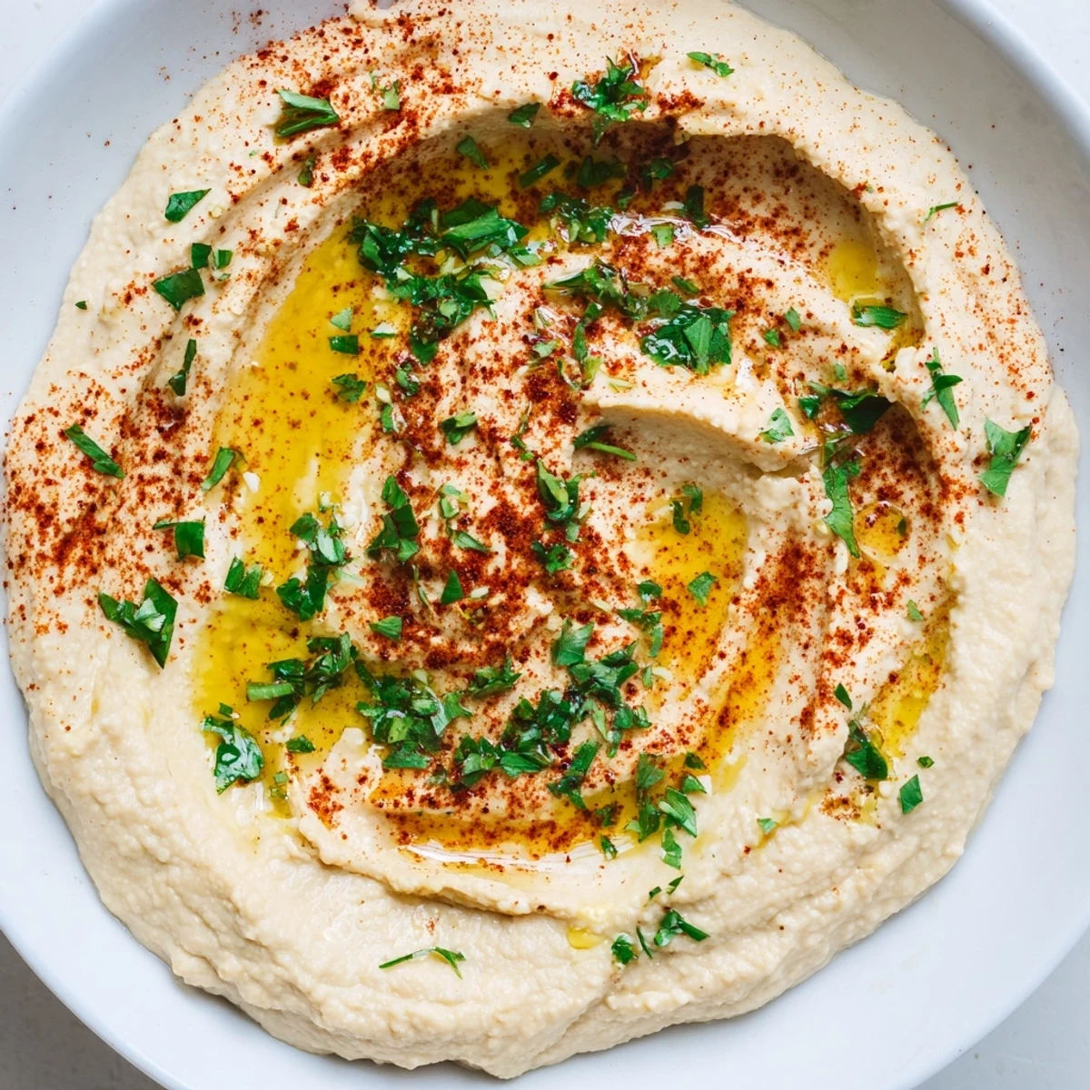 Levantinischer Hummus Teller