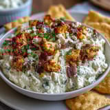 Elote Dip mit Tortilla Chips