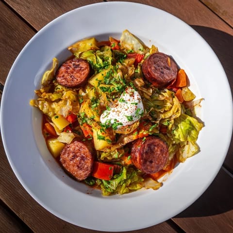 Wurst Kohl Eintopf Gulasch #21