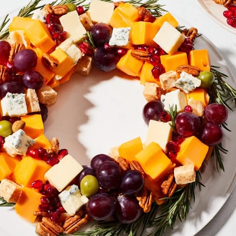 Holiday Wreath Cheese Ring