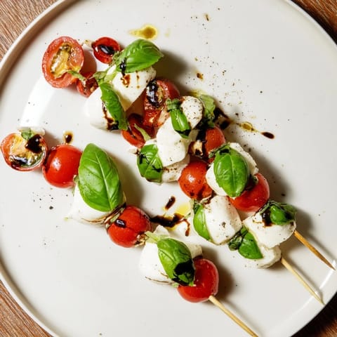 Star geformte Caprese Spieße #82