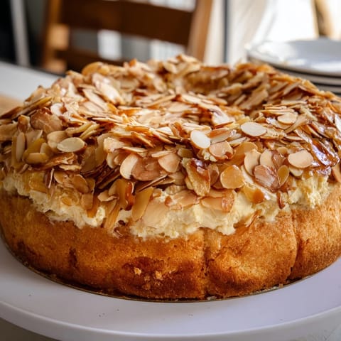 Bienenstich mit Vanillefüllung