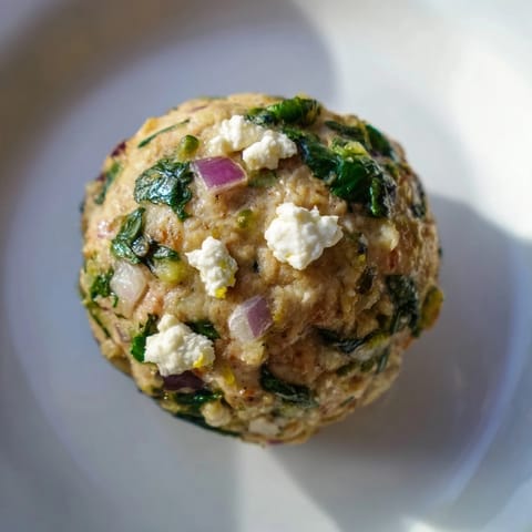 Spinat Feta Putenbällchen #143