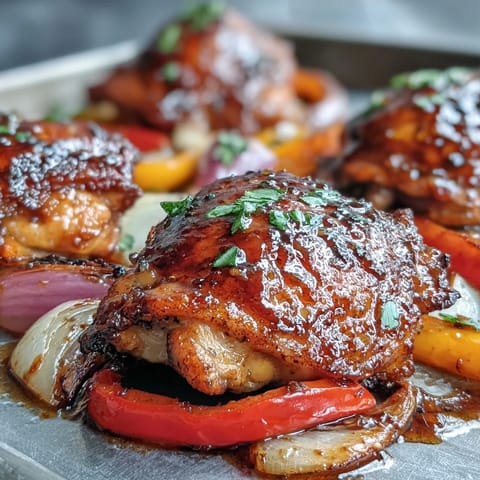 Honig Knoblauch Hähnchen mit Naan