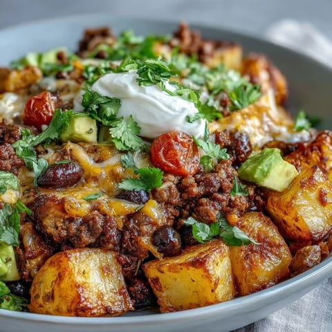 Loaded Potato Taco Bowl