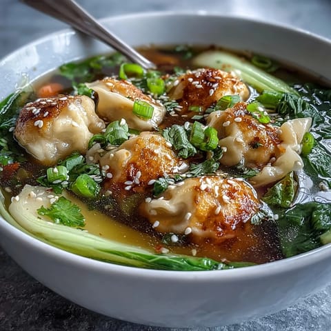 Trader Joes Dumpling Suppe