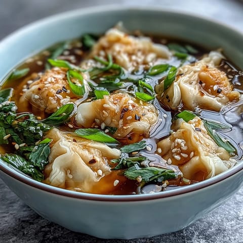 Dumplings mit Huhn & Lauch