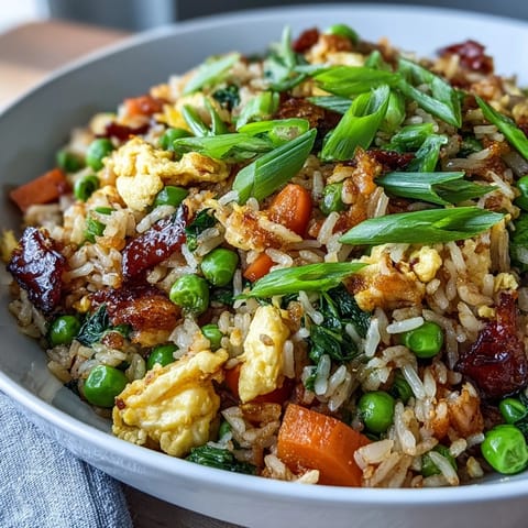 Veggie Frühlingsreis mit Gemüse