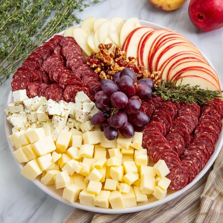 Golden roasted turkey legs with a beautiful Thanksgiving spread and tasty charcuterie additions.