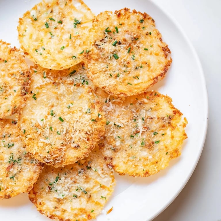 Deliciously crispy Cottage Cheese Chips ready for dipping, a flavorful and easy high-protein recipe.