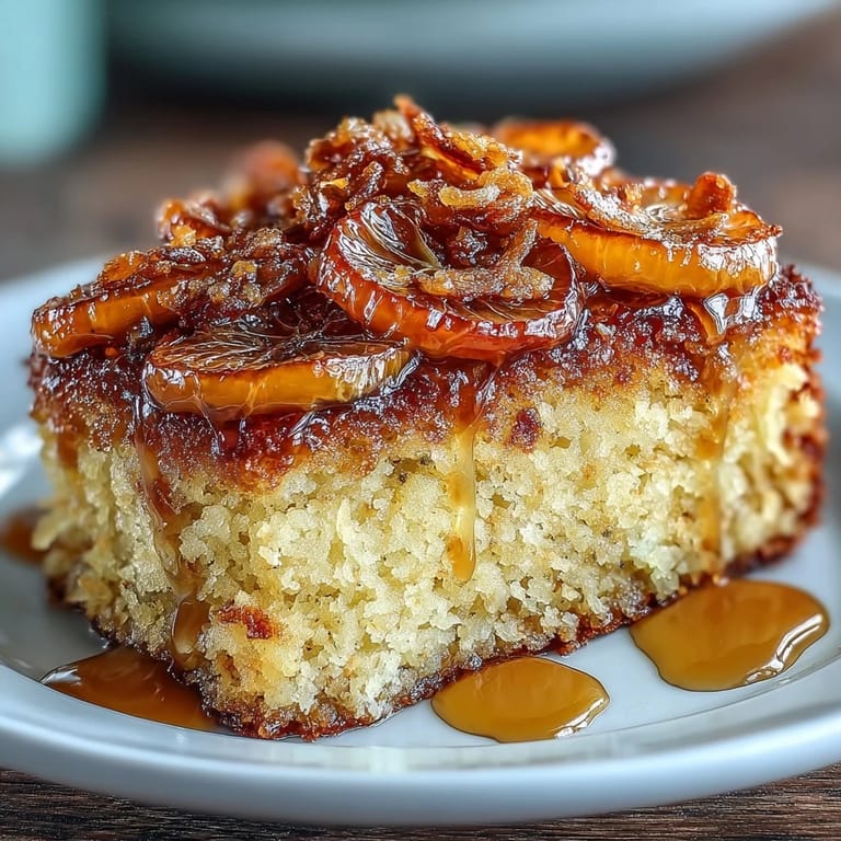 1. Feuchter Mandel-Orangen-Kuchen mit glasierten Orangenscheiben, glutenfreies Dessert mit aromatischem Mandelmehl und frischer Zitrusnote.