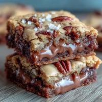 Butter-Pekannuss-Kekse mit brauner Butter und Meersalz: Eine goldene, knusprige Platte mit nussigen Keksen, bestreut mit flauschigem Meersalz.  